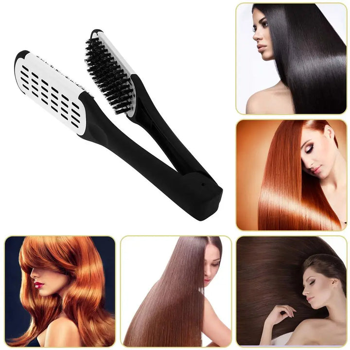 Ceramic Double-Sided Straightening & Styling Comb