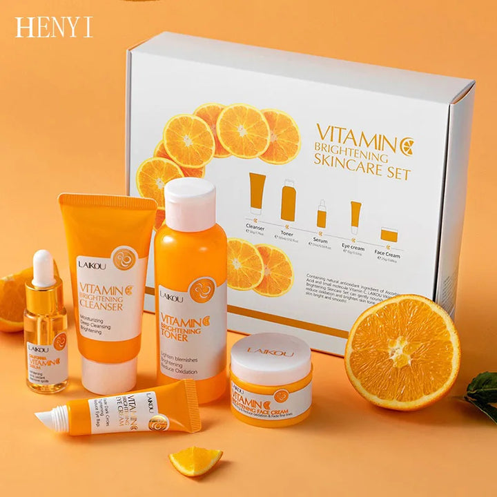 Vitamin C Face Care Set- 5pcs NEW